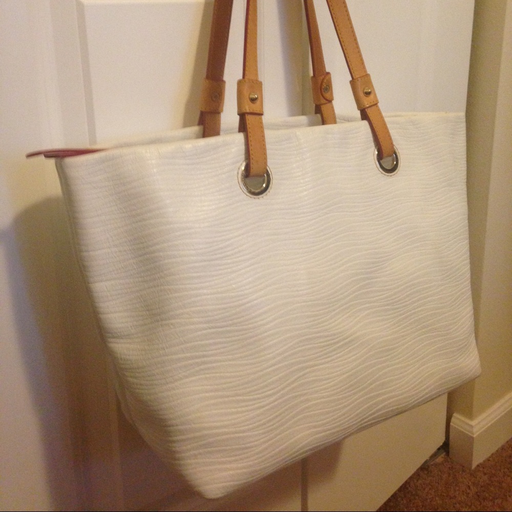 Dooney and Bourke White Tote